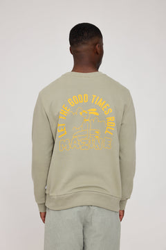 Men's Back Print Sweatshirt