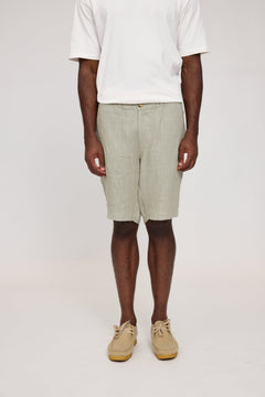 Regular Linen Shorts