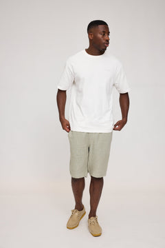 Regular Linen Shorts