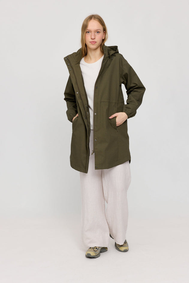 Natural Rain Parka