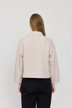 Short Linen Jacket