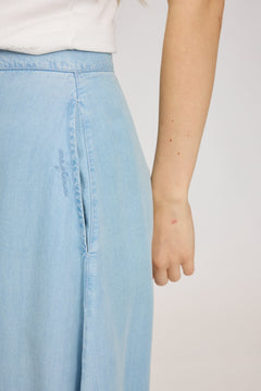 Denim Midi Skirt