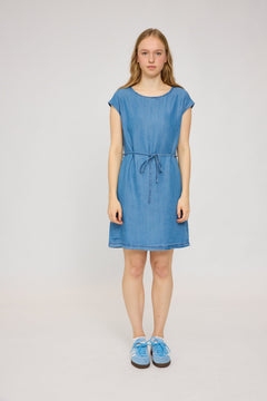 Sleeveless Denim Dress