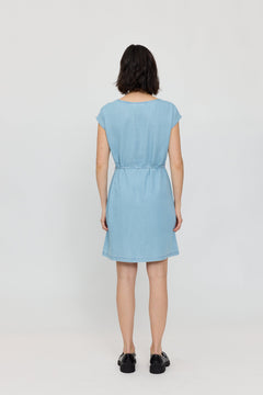 Sleeveless Denim Dress