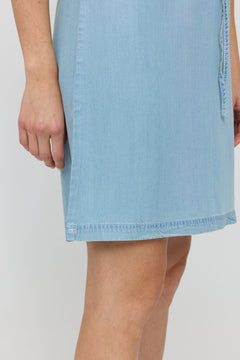 Sleeveless Denim Dress