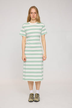 Midi Block Stripes Dress