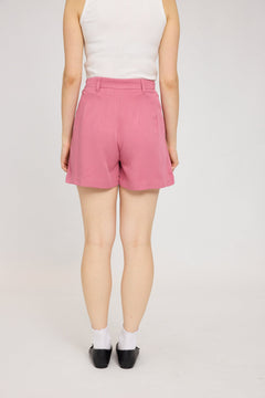 Pleated Shorts