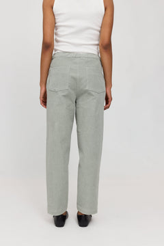 Barrel Leg Corduroy Pants