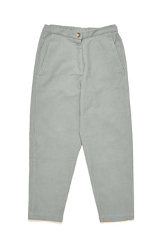 Barrel Leg Corduroy Pants