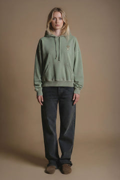 Cepaes Hoodie Silver Green