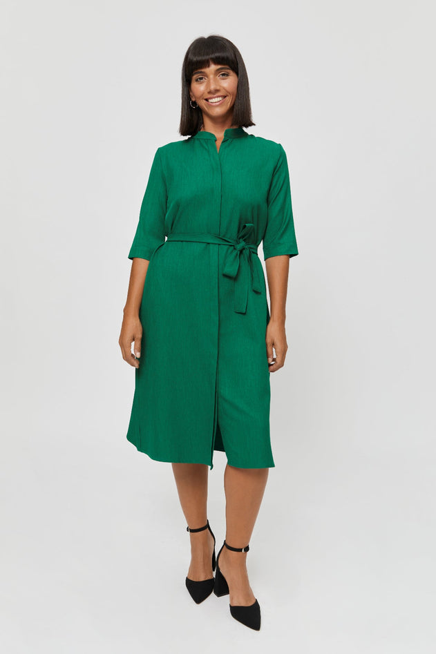 Lidia Shirt Dress Green