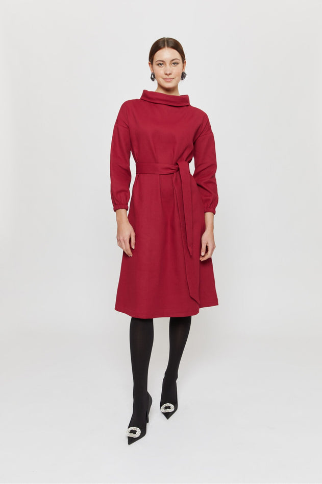 Amalia Dress Red