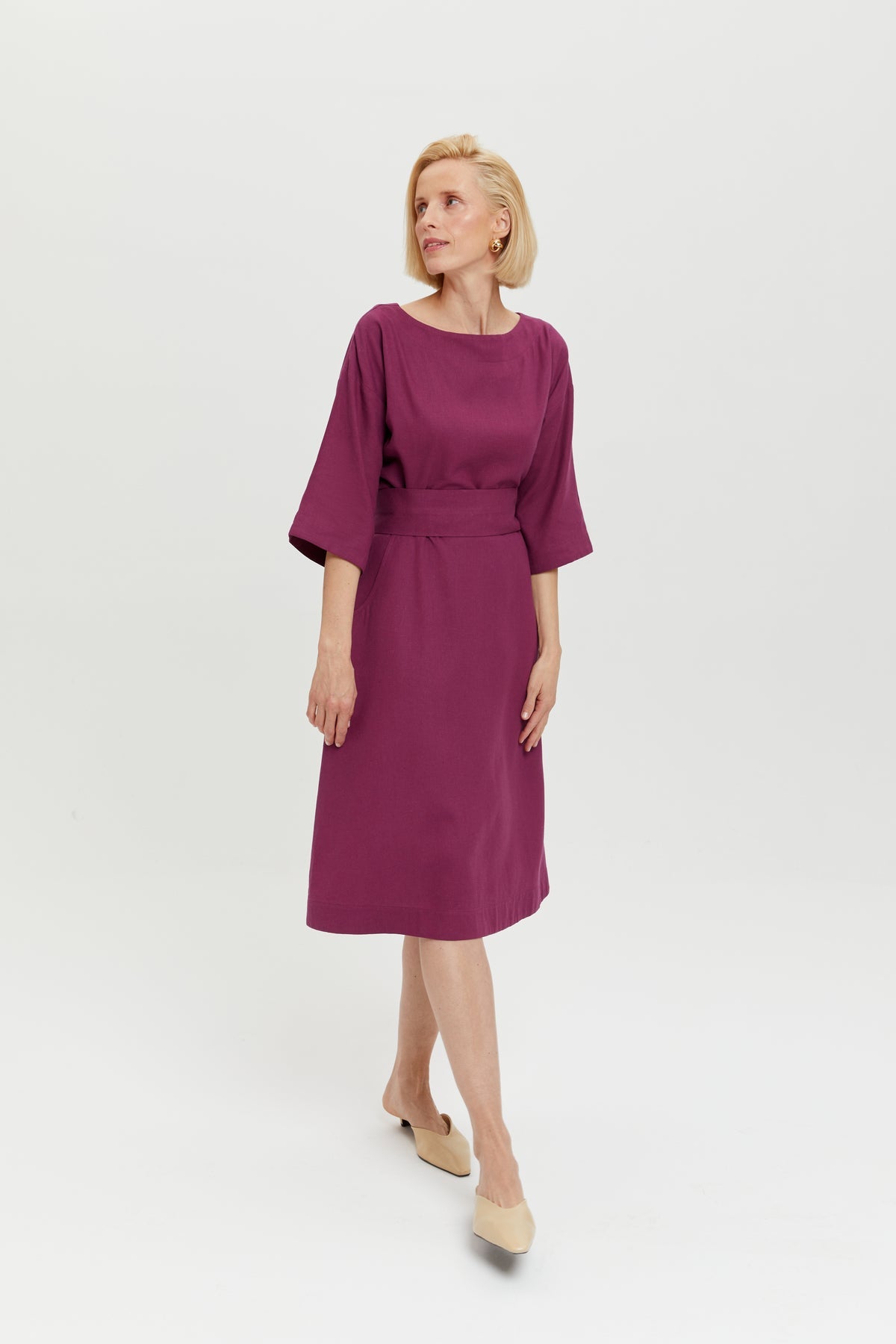 Mane Dress Purple