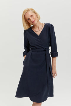 Sophie Dress Dark Blue