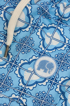 Kids Tiles Zwemshort Light Blue