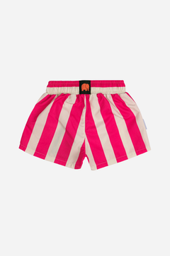 Beach Club Kid's Swim Trunks Fuchsia Pink