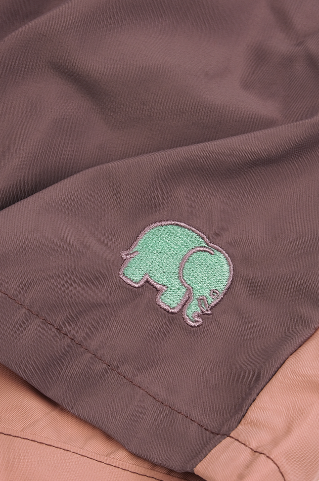 Kids' Color Block Swim Shorts Mauve