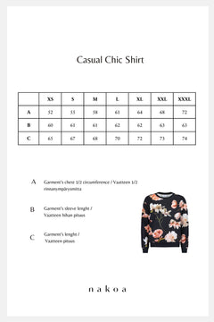 Casual Chic Print Shirt Elysian