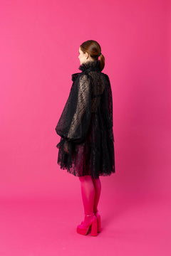 Dishy Dress Lace Black