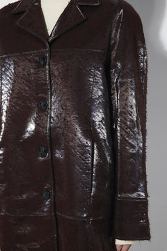 Fern Jacket Burgundy