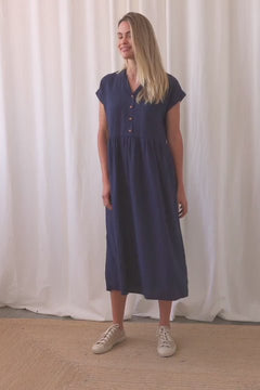 Wiese Dress Blue Night - IVALO.COM