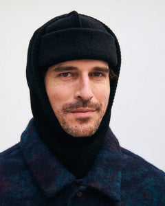 Balaclava Merino Wool True Black