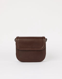 Nina Bag Classic Leather Chocolate Brown