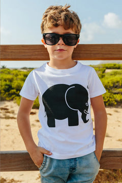 Kids Organic Classic T-Shirt Wit
