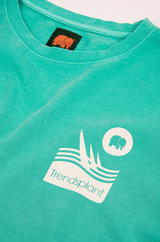 Men's The Cup Pigment T-Shirt Medium Turquoise