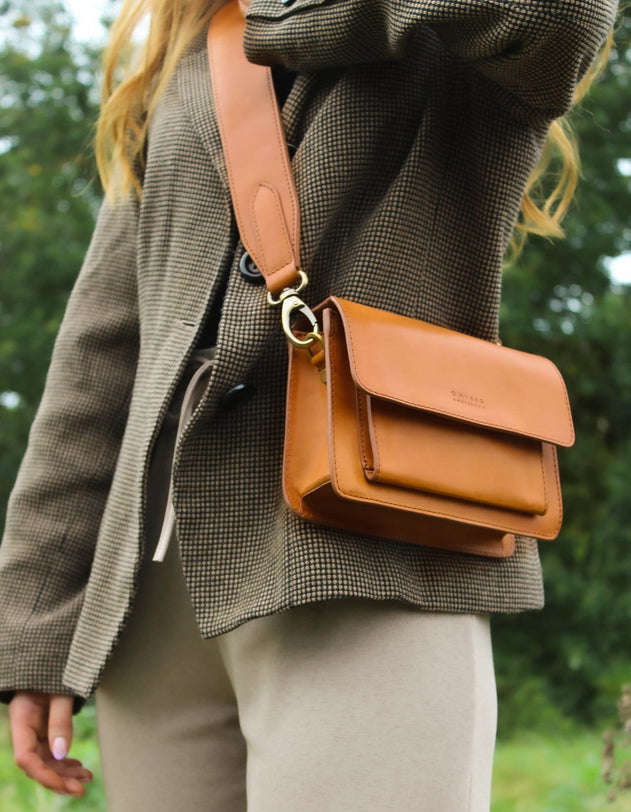 Harper Mini Tas Cognac