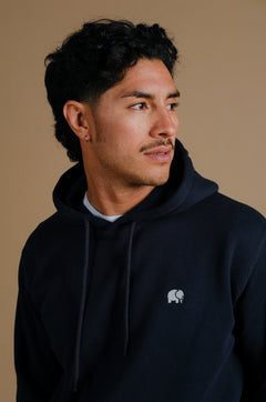 Explanada Organic Hoodie Blauw
