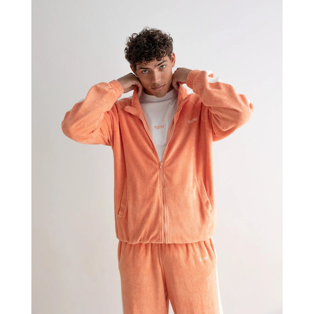 Ohne X Clotsy Unisex Track Jas Apricot