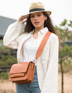 Harper Classic Leather Cognac