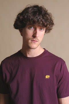Essential T-shirt Wine Red