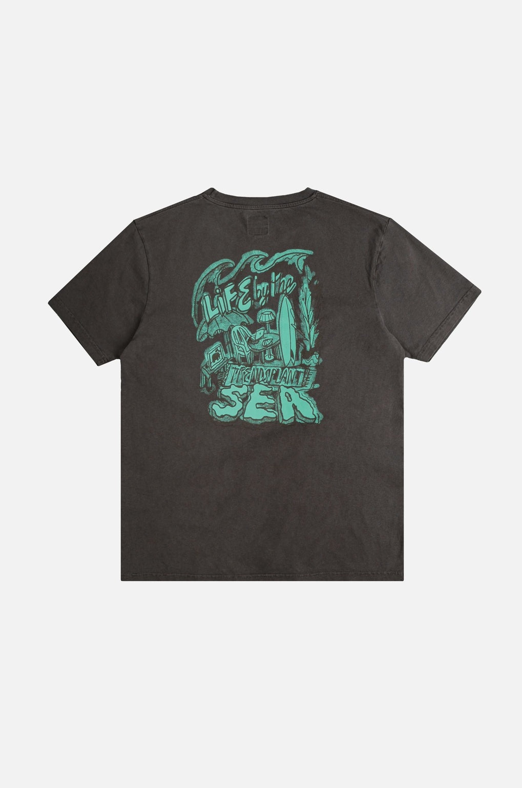 Life By The Sea Vii By P.bueno T-shirt Magnet Grey