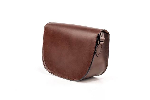Princeton Leren Tas Donkerbruin