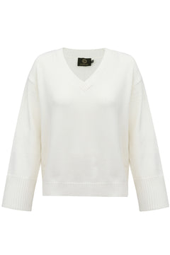 Amelié Knitted Sweater Ecru