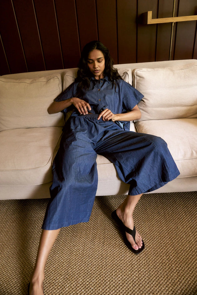Dani Broek Midwash Blue