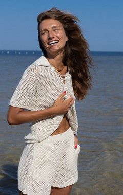 Coco Kanten Short Crème