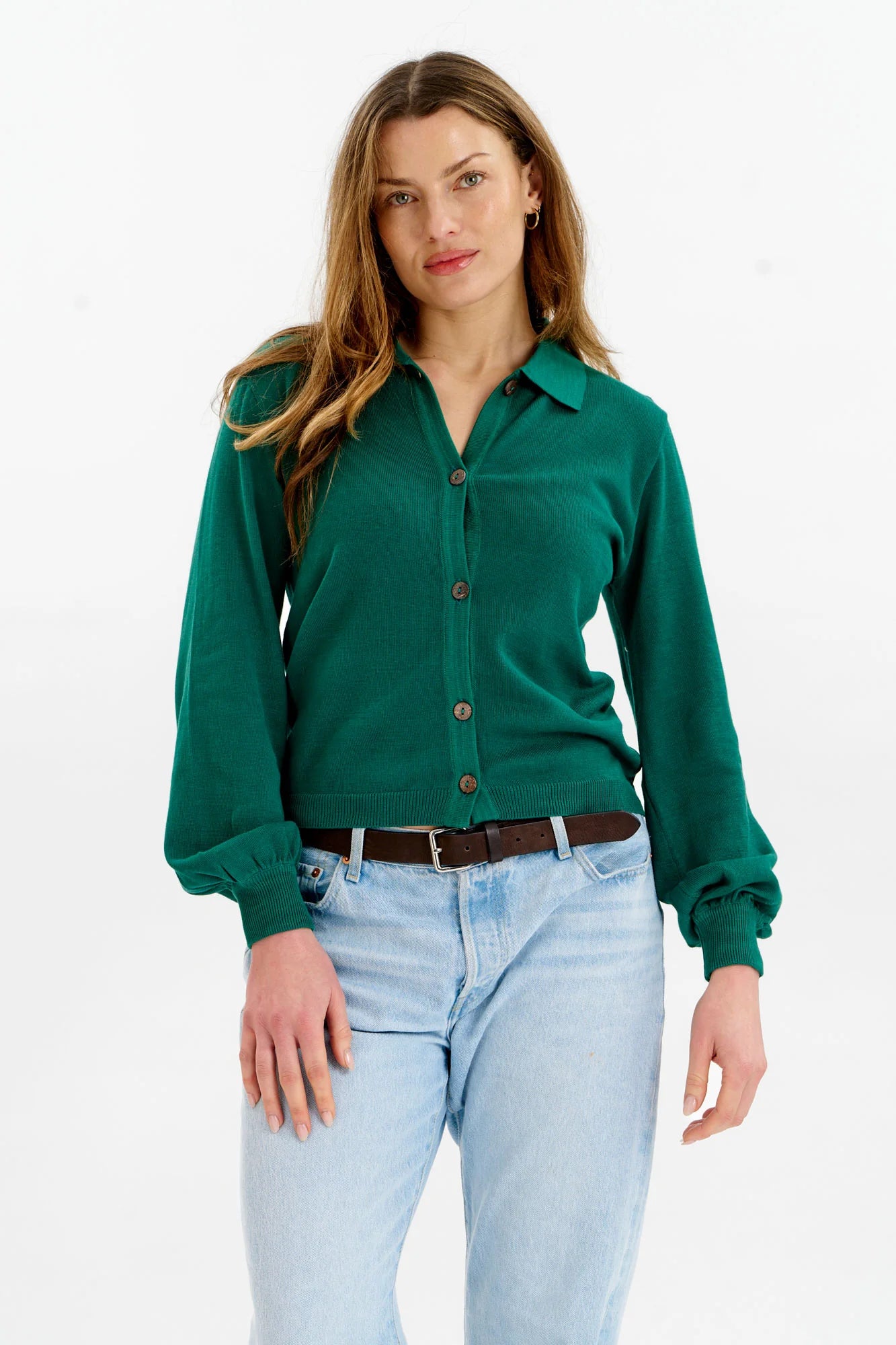 Nani Cardigan Green