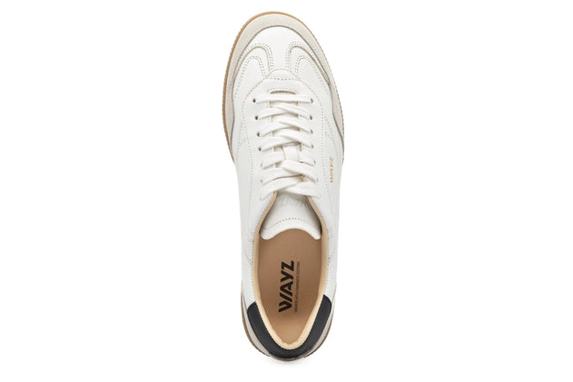 White sneaker with 'Wavy' branding on a white background