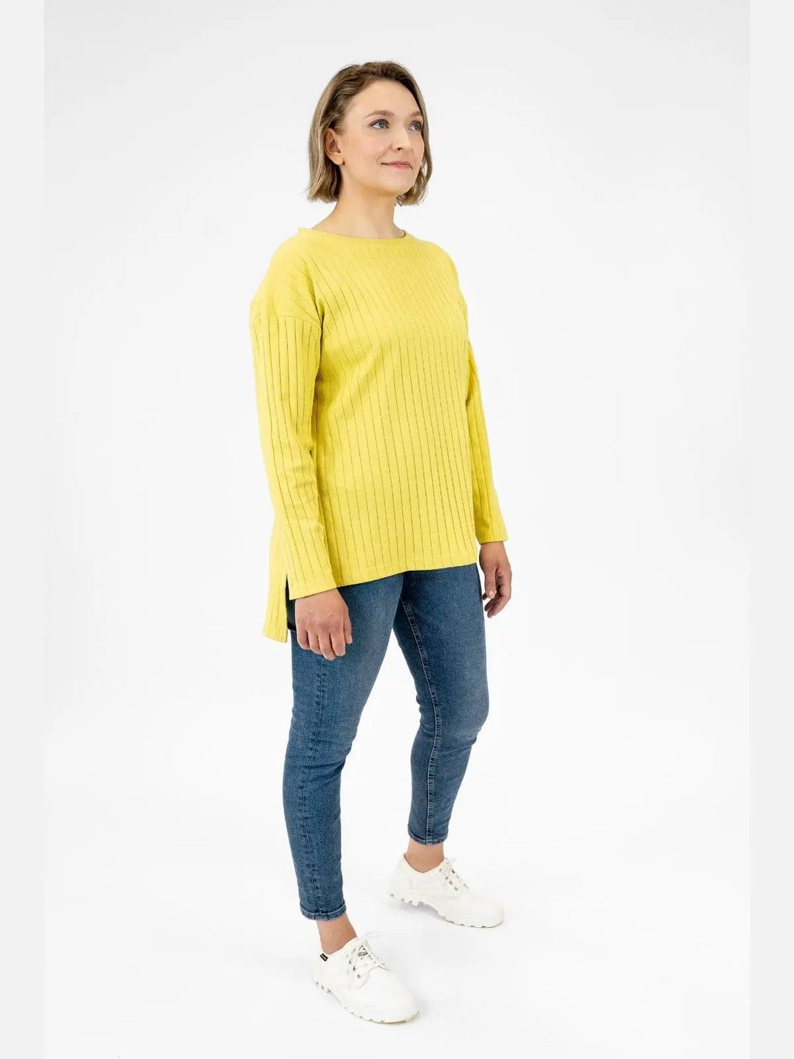 Olos Ribb Shirt Yellow