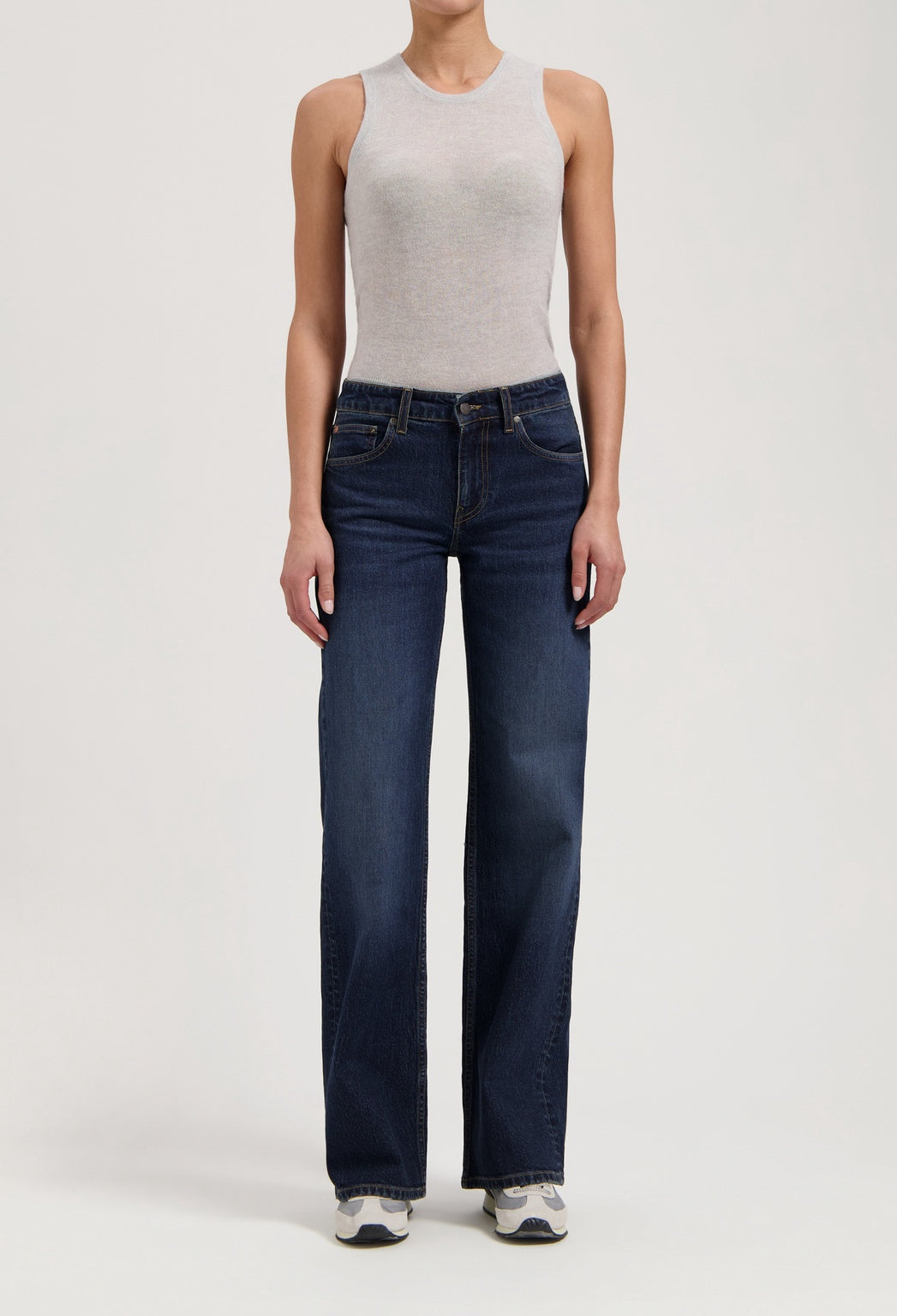 Cleo Mid Loose Jeans Rustic Blue