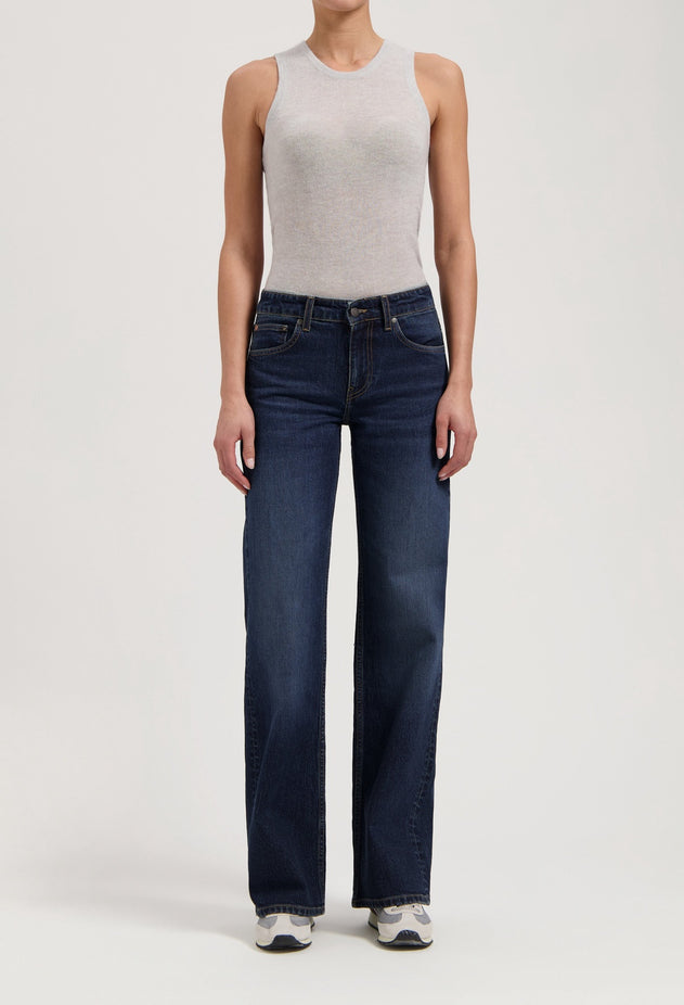 Cleo Mid Loose Jeans Rustic Blue