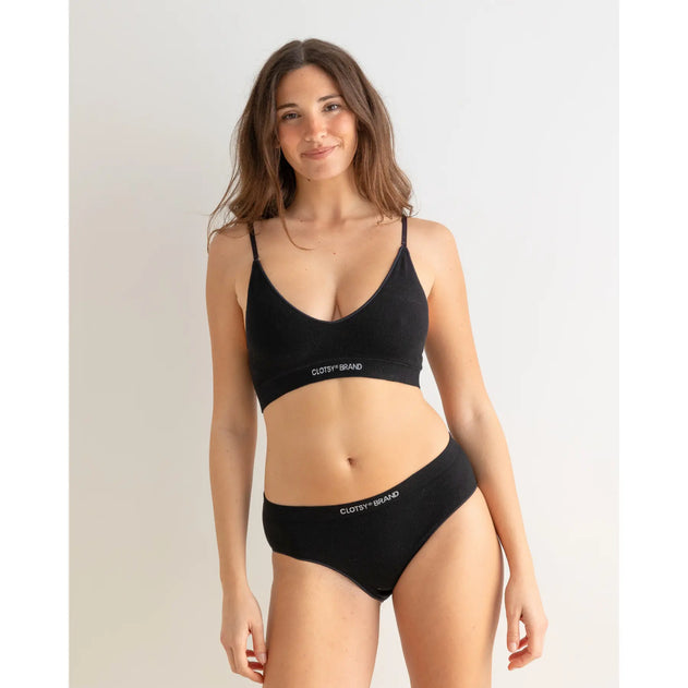 Clotsy Brand Slip Zwart