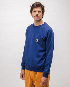 Peanuts Woodstuck Cotton Sweatshirt Navy