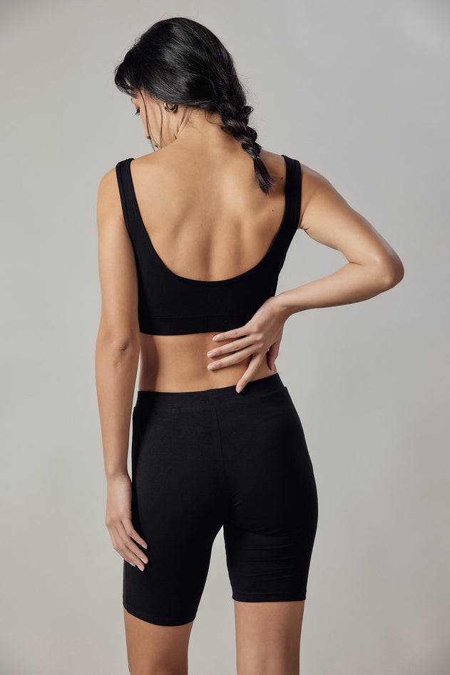 Off With Nature Biker Shorts