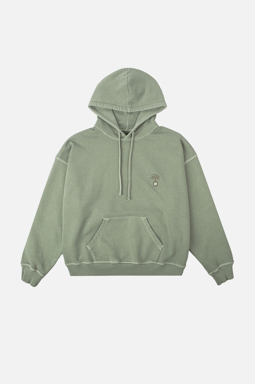 Cepaes Hoodie Silver Green