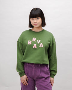 BRV Squared Cotton Sweatshirt Green