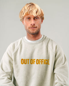 Out of Office Sweatshirt Cream White